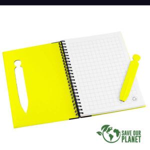 Cuaderno ecológico tapa dura personalizable