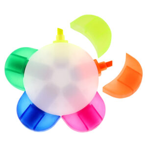 Multidestacador 5 colores personalizable, vista 3