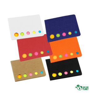 Set banderitas adhesivas ecológico personalizable