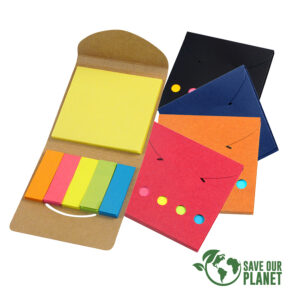 Porta post it ecológico personalizable