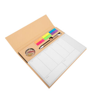 Set de escritorio altus con planner semanal personalizable