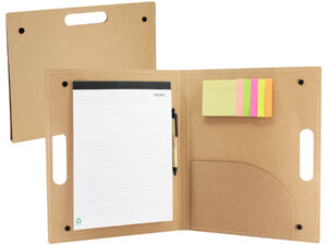 Carpeta seminario ecol&oacute;gica personalizable, set completo