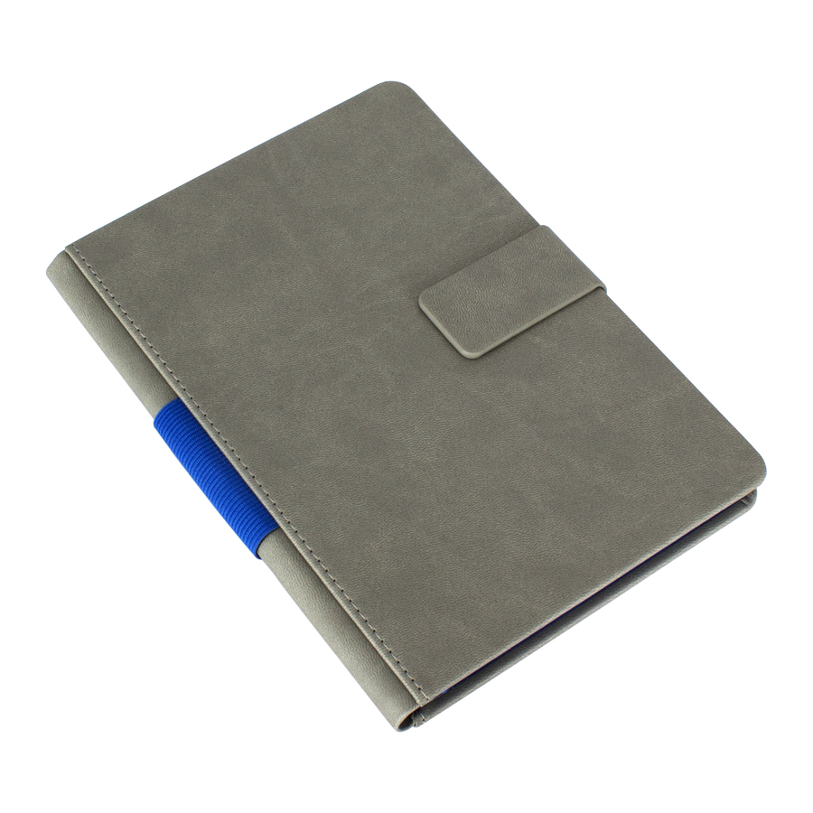 Libreta cierre imantado 3 Libreta cierre imantado personalizable, vista 3