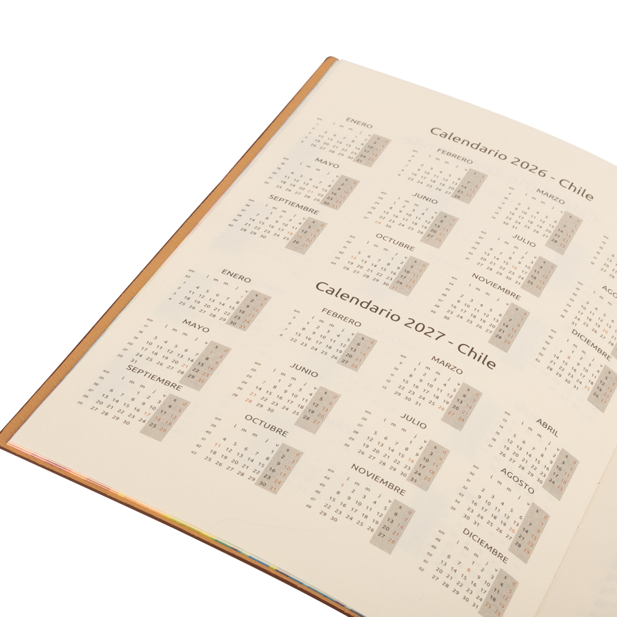 Agenda - Memo - Calendario de Eco-Cuero - Imagen 7