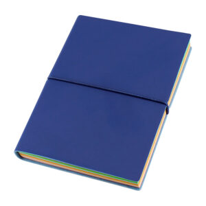 Libreta de PU high class 9 Libreta de PU high class personalizable, color azul