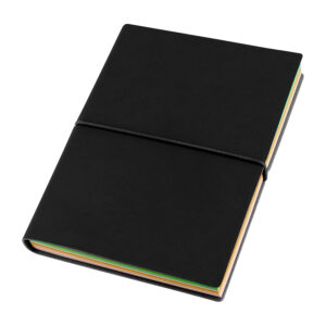 Libreta de PU high class 13 Libreta de PU high class personalizable, color negro