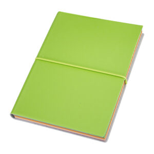 Libreta de PU high class 12 Libreta de PU high class personalizable, color verde