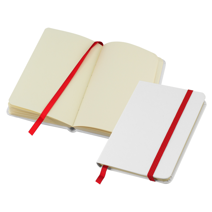 Libreta whiteskine 5 Libreta whiteskine personalizable, color rojo