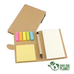 Memo set ecológico grande personalizable
