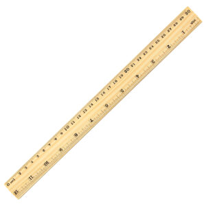 Regla de madera 30 cm personalizable, vista 2