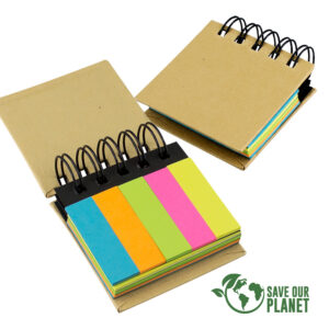 Set ecológico con tapa dura personalizable