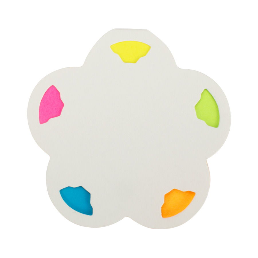 Memo set ecológico flower 5 Memo set ecológico flower personalizable, vista 5