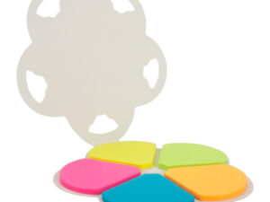Memo set ecológico flower 6 Memo set ecológico flower personalizable, vista 2