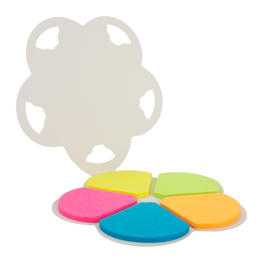Memo set ecológico flower 2 Memo set ecológico flower personalizable, vista 2