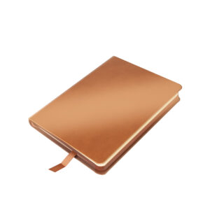 Libreta bolsillo encobrizada personalizable