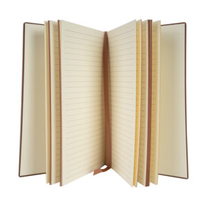 Cuaderno corporativo encobrizado, vista 3
