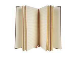 Cuaderno tapa dura encobrizada