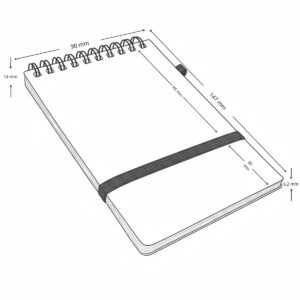 Libreta yosemite personalizable, vista 5
