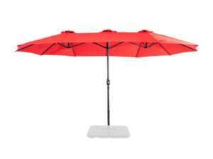 Quitasol ovalado doble