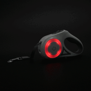 Correa extensible de 3mts para mascota, con linternas LED personalizable, vista 7