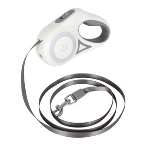 Correa extensible de 3mts para mascota, con linternas LED personalizable, vista 2