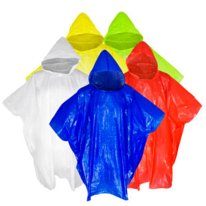 Poncho de agua personalizable