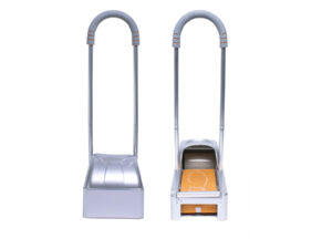 Dispensador cubre-calzado con apoyo