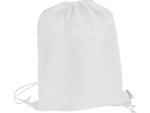 Mochila tipo morral en tela ecol&oacute;gica personalizable, vista 2