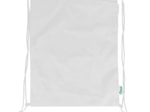 Mochila tipo morral en tela ecol&oacute;gica personalizable, vista 3