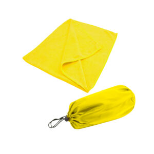 Toalla de microfibra en bolso personalizable, vista 3