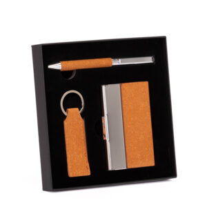 Set de regalo ejecutivo cork. personalizable