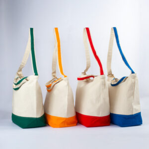 Bolsa shopper canvas algodón 10 onzas personalizable