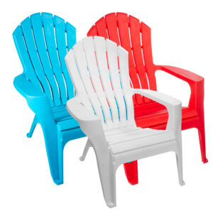 Silla plástica adirondack personalizable