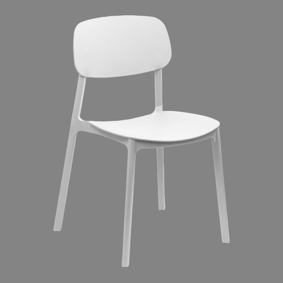 Silla apilable de plástico rígido marvin 4 Silla apilable de plástico rígido marvin - Imagen 4