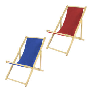 Silla de lona plegable de playa personalizable