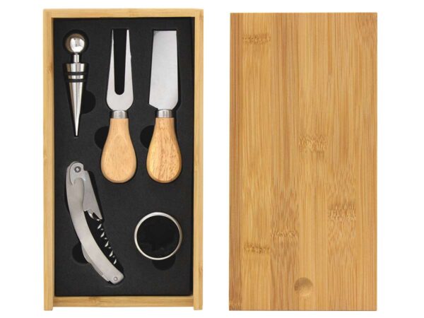 Set de vino y Tabla para quesos - Imagen 2