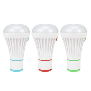 L&aacute;mpara colgante tipo ampolleta de 1w con 6 LED personalizable, vista 3