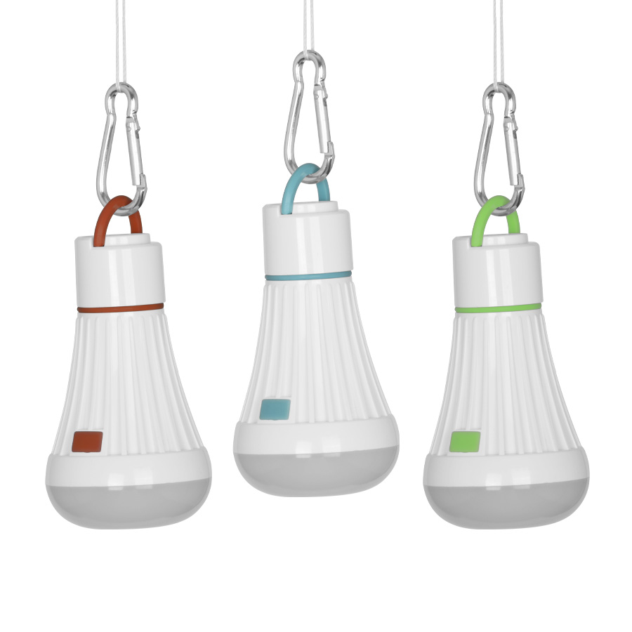 Lámpara colgante tipo ampolleta de 1w con 6 LED 2 Lámpara colgante tipo ampolleta de 1w con 6 LED - Imagen 2