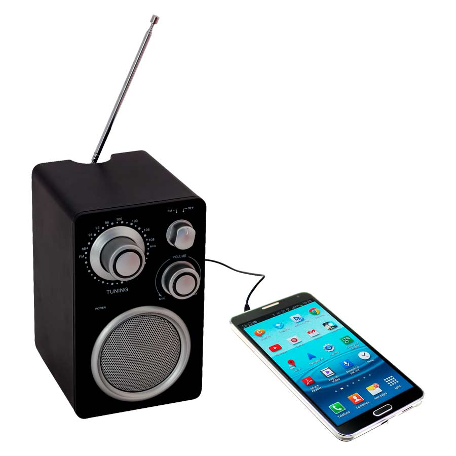 Parlante altavoz con radio FM 2 Parlante altavoz con radio FM personalizable, vista 2