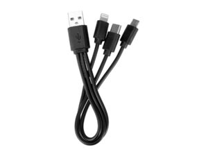 USB connect multicargador 4-en-1 personalizable, vista 4