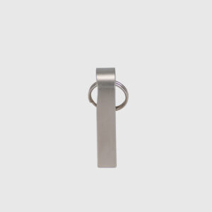 USB 2.0 Mini-Pendrive de Acero inoxidable 32GB personalizable, vista 3