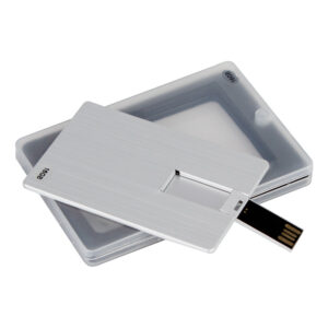 Usb pendrive 16gb credit card plateado. 9 Usb pendrive 16gb credit card plateado. personalizable, vista 5