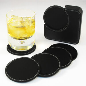 Posavasos eco cuero personalizable, vista 4