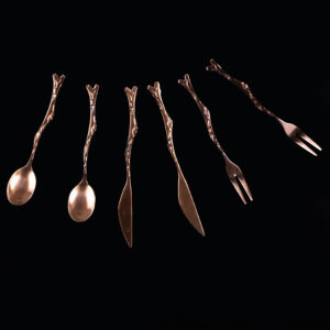 Deluxe Set de Cubiertos encobrizados para c&oacute;ctel - Imagen 7