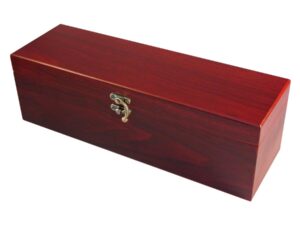 Caja madera accesorios vino personalizable, vista 3