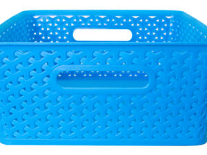 Canasto plástico 15 lt con tapa