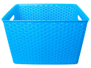 Canasto plástico 24 lt con tapa 5 W52 02 1