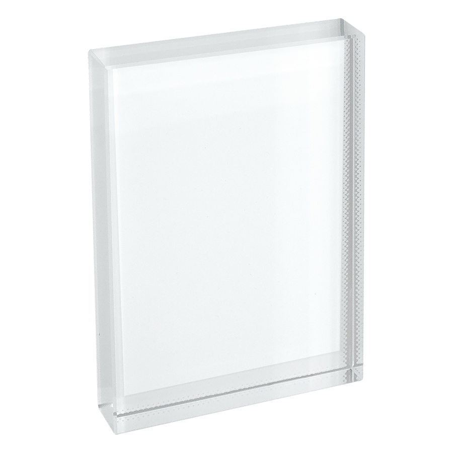 Trofeo galvano cristal sublimación 1 Trofeo galvano cristal sublimación