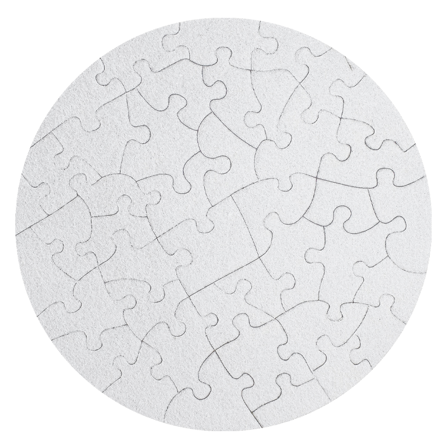 Puzzle circular 41 piezas sublimación 1 Puzzle circular 41 piezas sublimación