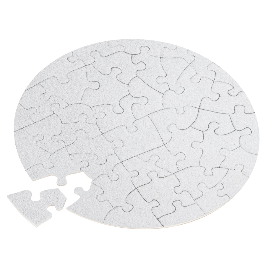 Puzzle circular 41 piezas sublimación 2 Puzzle circular 41 piezas sublimación, vista 2